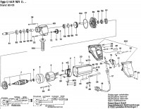 Bosch 0 601 101 019 Ub(J)75B 26 Drill 230 V / Eu Spare Parts